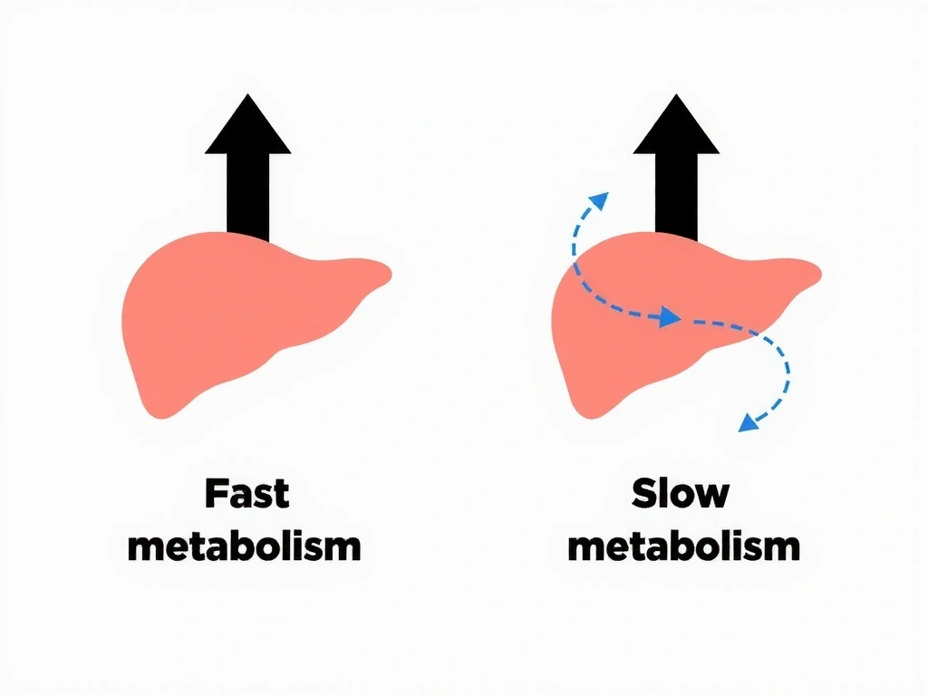 Schéma métabolique comparatif