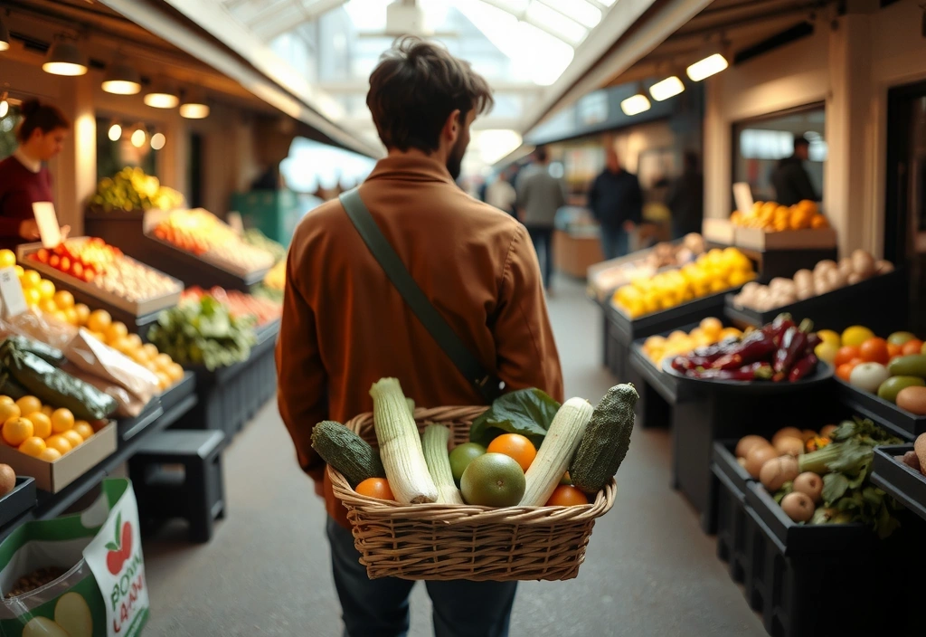 Nutrition durable marche local